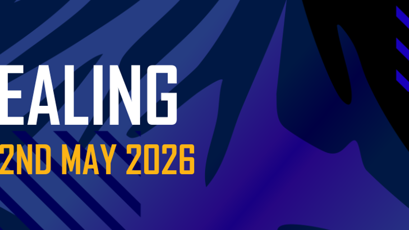 Warriors v Ealing | Saturday 2nd May | KO 3pm