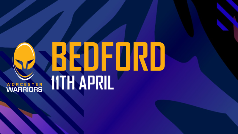 Warriors v Bedford | Saturday 11th April | KO 3pm